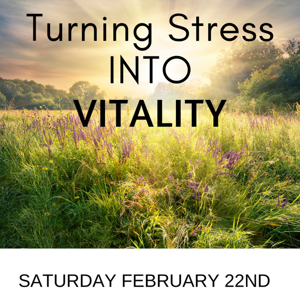 Turning Stress into Vitality!
